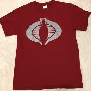 Medium Maroon GI Joe Cobra Logo Tee